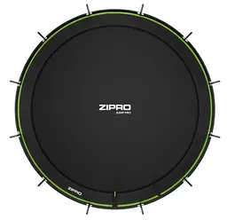 Батут із внутрішньою сіткою Zipro Jump Pro Premium 16 футів 496 см чорно-зелений (5902659843197) - мініатюра 7