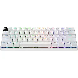 Клавіатура Logitech G PRO X 60 TKL GX Optical Tactile Wireless White (920-011930) - мініатюра 2