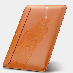 Чохол-кишеня WiWU Skin Pro II Leather Sleeve для MacBook Air 15` (2023-2025) Brown [159612] - мініатюра 10
