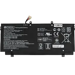 Батарея Hewlett Packard для ноутбука HP CN03XL (Spectre X360 13-AC 13-AB) 11.55V 5020mAh 57.9Wh Чорний - мініатюра 2