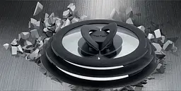 Tefal Кришка скляна Ingenio 22 см скло силікон - мініатюра 3