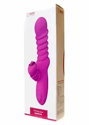 Вібратор B-Series Lyla Vibrating Spear USB, 21 см (рожевий) - мініатюра 6
