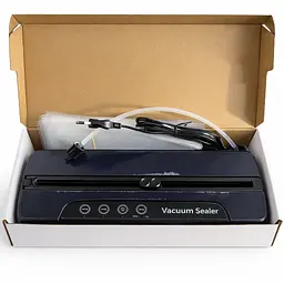 Побутовий вакуумний пакувальник для харчових продуктів Vacuum Sealer LY-1122 110 Вт 60 кПа вакуумний пакувальник автоматичний - мініатюра 3