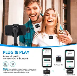 Мікрофонна радіосистема Boya BY-M1V3 USB-C [86221] - мініатюра 4