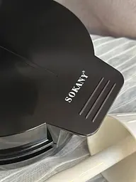 Вафельниця для тонких вафель Sokany SK-08019 з антипригарним покриттям 1200Вт - мініатюра 4