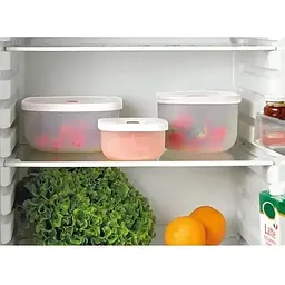 Контейнер харчовий Guzzini Kitchen active design Save it L вакуумний 2.8 л білий - мініатюра 3