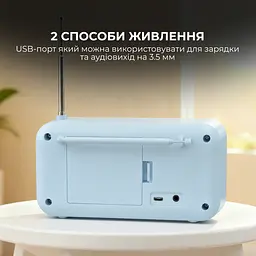 Радіоприймач Sharp DR-P420 Blue - мініатюра 12