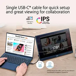 Монітор 16" ASUS ZenScreen MB16QHG Portable QHD IPS 120Hz (90LM08NG-B01170) - мініатюра 6