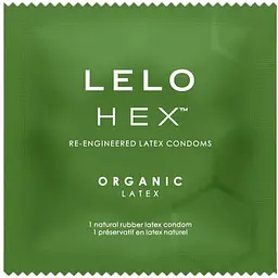 Презервативи Lelo HEX Condoms Organic 3 Pack - мініатюра 4