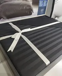 Постільна білизна Line Black Сатин-Stripe Fiesta pbe0052025 - мініатюра 2