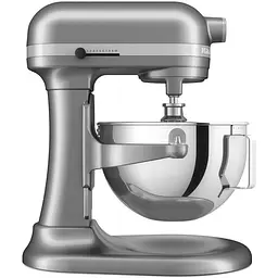 Кухонна машина KitchenAid Heavy Duty 5KSM55SXXECU з підйомною чашею 5.2 л срібляста (5KSM55SXXECU) - мініатюра 5