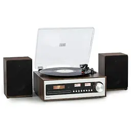Стереосистема програвач вінілу Auna Oxford SE DAB+/FM BT (10040052)