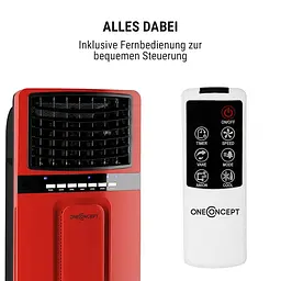 Охолоджувач повітря oneConcept Baltic Red (10029737) - мініатюра 4
