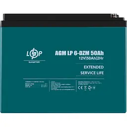 Акумулятор LogicPower AGM 6-DZM 12V/50Ah/600Wh [10063] [109290] - мініатюра 4