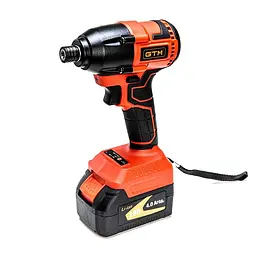 Гвинтокрут акумуляторний GTM IS18/320BL (320 Нм, 1/4", BL, GTM 18V) - мініатюра 2