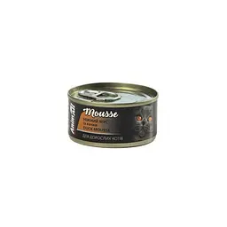 Консерви AnimAll для котів, ніжний мус з качки, 80 г