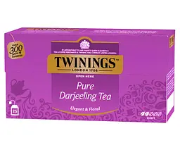 Чай Twinings чорний Дарджилінг 25 пакетиків
