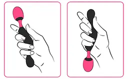 Вібромасажер Symphony Doppelvibrator - мініатюра 6