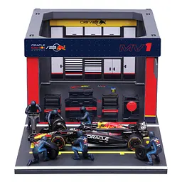 Ігровий набір - PIT PASS ORACLE RED BULL RACING RB20 (1:43) Bburago 18-38453 (#1) - мініатюра 3