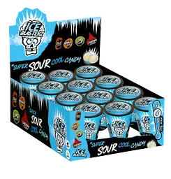 Кислі цукерки Brain Blasterz Ice Blasterz Super Sour Cool 45г - мініатюра 8