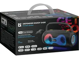 Портативна колонка Defender S450 Black (65451) - мініатюра 9
