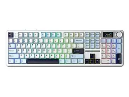 Клавіатура Aula F108 Pro WL/BT/USB White (6978080501318)