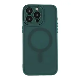 Чохол-накладка Magnetic Matte Camera Lens with Magsafe Apple iPhone 15 Dark Green (35214_3345364)