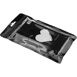 Чохол-накладка Toto Glass Fashionable Case Xiaomi Redmi 7 White Heart on Black - мініатюра 2