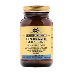 Минералы Solgar Підтримка простати, Prostate Support, 60 вегетаріанських ка (SOL-02295)