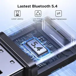 Bluetooth-адаптер UGREEN CM748 Bluetooth 5.4 Black (45134) - мініатюра 4