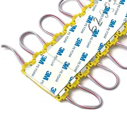 Світлодіодний модуль 12V COB (2938) 7х3x2 мм Жовте світло 1 шт - мініатюра 2