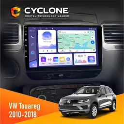 Штатна магнітола Volkswagen Touareg 2010-2018 Cyclone C9-011 4x64, DSP Cyclone (НФ-00007178)
