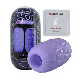 Мастурбатор Pretty Love Athena Alice Purple - мініатюра 3