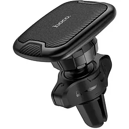 Холдер Hoco CA65 Sagittarius series air outlet magnetic car holder Чорний