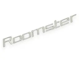 Емблема напис Roomster для Skoda Хром 225х25 мм на скотчі 5J0853687