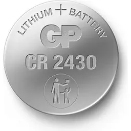 Батарейка Gp CR2430 Lithium 3.0V * 1 (відривається) (CR2430-8U5 / 4891199001154) - мініатюра 2