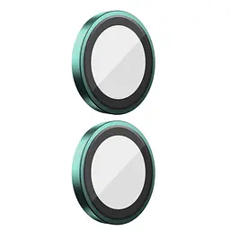 Захисне скло Metal на камеру для Apple iPhone 16 (6.1") Blueo teh0031485