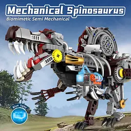 Конструктор динозавр Спінозавр Mechanical Spinosaurus від для дітей та дорослих,  742 деталі - мініатюра 8
