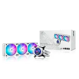 Система водяного охолодження Asus TUF Gaming LC III 360 ARGB LCD White (90RC01A2-B0EAY0) - мініатюра 2