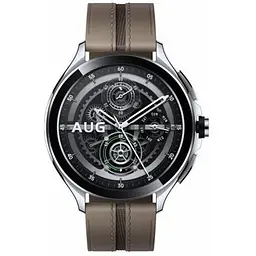 Смарт-годинник Xiaomi Watch 2 Pro Bluetooth Silver Case with Brown Leather Strap (BHR7216GL) - мініатюра 4