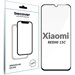 Скло захисне BeCover Xiaomi Redmi 15C 4G/5G Black (713907)