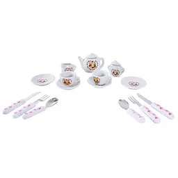 Дитячий набір посуду Bambi Tea set 868-E6-3 порцеляна, 17 предметів - мініатюра 2