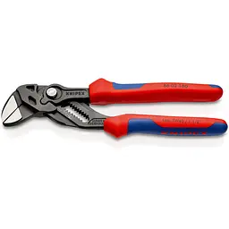 Кліщі переставні-гайковий ключ, діаметр 40мм KNIPEX 86 02 180, фосфатовані