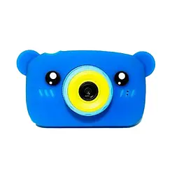 Фотоапарат дитячий ведмедик Teddy GM-24 Blue (vi033)