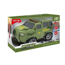 Машинка военная City Series ARMY Bambi со светом и звуком Зеленый (IM-176-M-589)