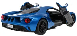 Машинка Ford GT синій RASTAR модель 1:14 Автомобіль на дистанційному керуванні + пульт 2,4 ГГц - мініатюра 5