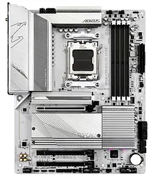 Материнська плата AM5 Gigabyte B650 AORUS ELITE AX ICE, B650, 4xDDR5, Int.Video (CPU), 4xSATA3, 3xM.2, 1xPCI-E 4.0 x16, 2xPCI-E 3.0 x16, Realtek 7.1, Realtek 2.5Gb, WiFi 6E, Bluetooth 5.3, 10xUSB3.2/6xUSB2.0, HDMI/DP, ATX - мініатюра 2