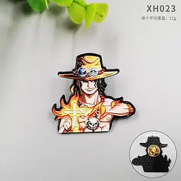 Значок Ван Піс Ейс One Piece Ace 3,5 см P OP A 01 - мініатюра 2