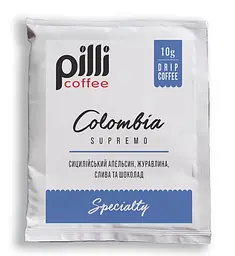 Кава дріп Pilli КОЛУМБІЯ Supremo Medellin, 10г