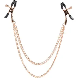 Затискачі для сосків CalExotics Entice Tiered Intimate Clamps 268 см золотий